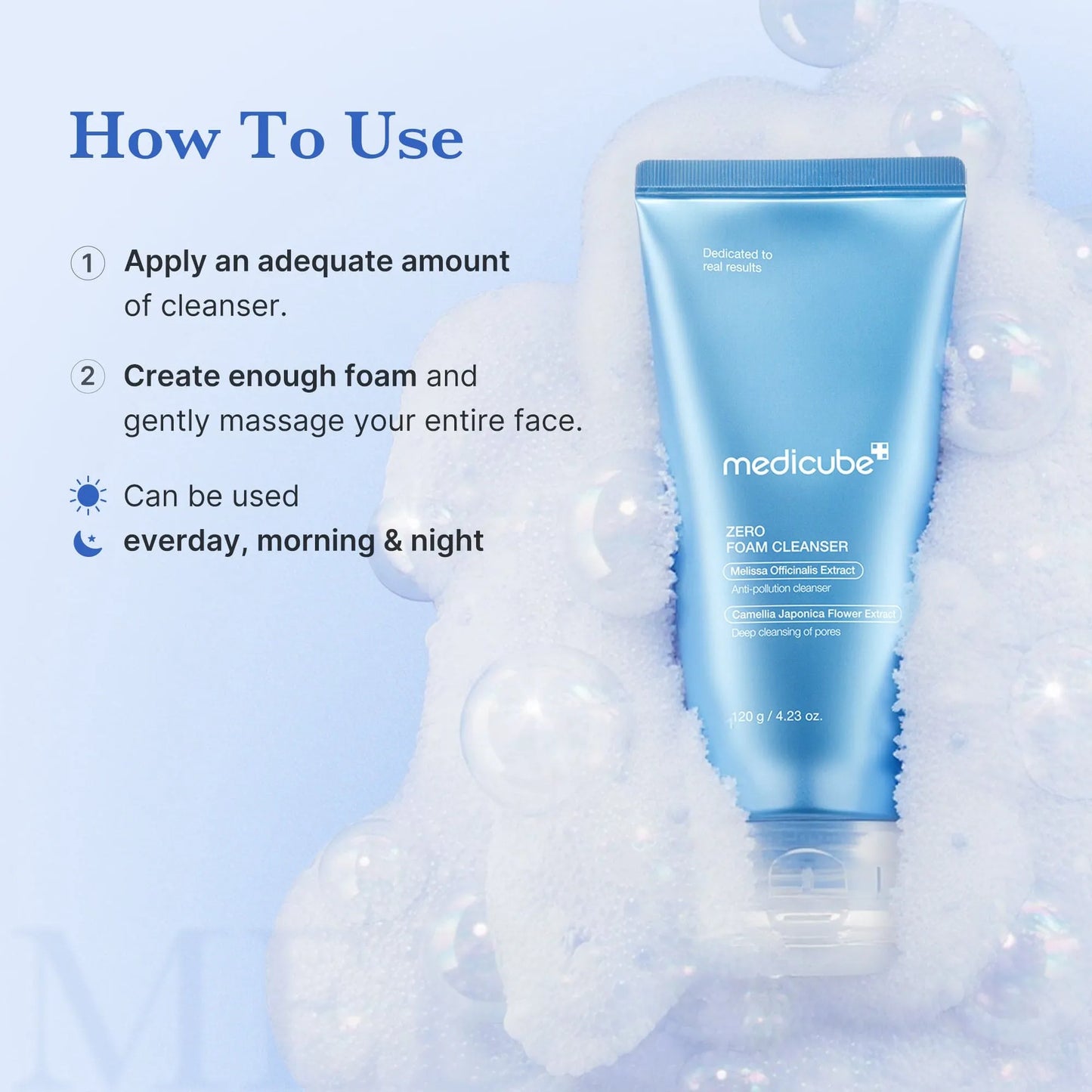 Zero Foam Cleanser 120g